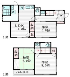 旭区川島町戸建の物件間取画像